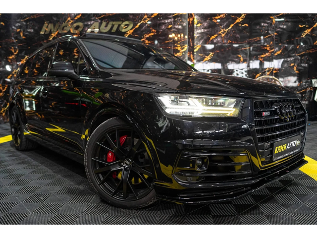 Audi SQ7 QUATTRO MATRIX BLACK EDITION ПАНО ЛИЗИНГ 100% - автомобили, коли, обяви за нови и употребявани 3