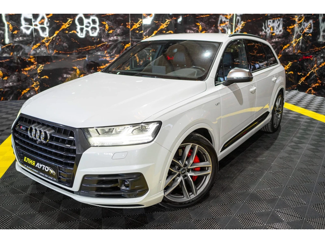 Audi SQ7 4.0TDI V8 MATRIX FULL S LINE BOSE ЛИЗИНГ 100% - автомобили, коли, обяви за нови и употребявани 4