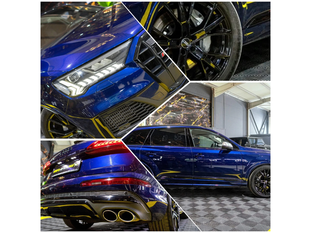 Audi SQ7 4.0D QUATTRO MATRIX CARBON B&O ПАНО ЛИЗИНГ 100% - автомобили, коли, обяви за нови и употребявани 16