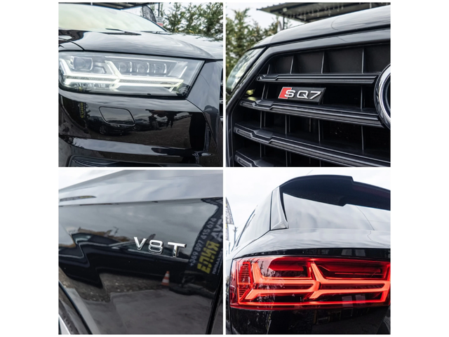 Audi SQ7 4.0TDI V8 QUATTRO 7-МЕСТЕН BLACK LINE ЛИЗИНГ 100% - автомобили, коли, обяви за нови и употребявани 16