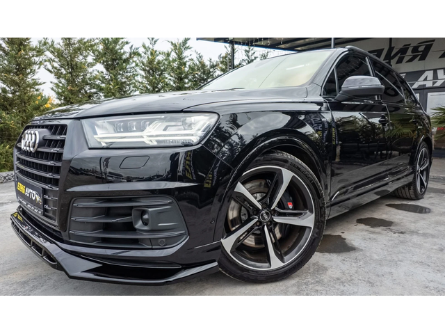 Audi SQ7 4.0TDI V8 QUATTRO 7-МЕСТЕН BLACK LINE ЛИЗИНГ 100% - автомобили, коли, обяви за нови и употребявани 3