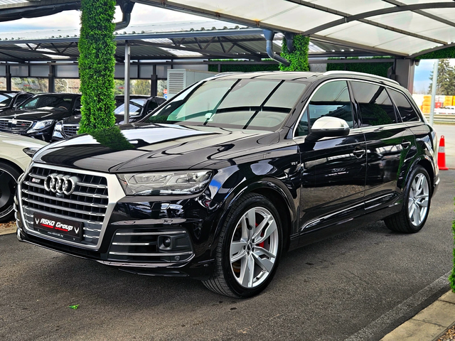 Audi SQ7 S-LINE/7МЕСТА/MATRIX/PANO/360CAM/BOSE/DISTR/LIZING - автомобили, коли, обяви за нови и употребявани 0