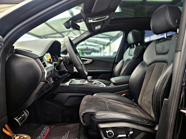 Audi SQ7 S-LINE/7МЕСТА/MATRIX/PANO/360CAM/BOSE/DISTR/LIZING - автомобили, коли, обяви за нови и употребявани 14