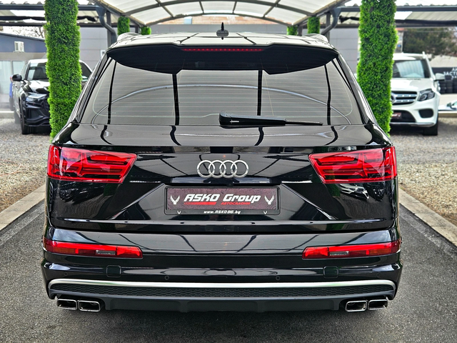 Audi SQ7 S-LINE/7МЕСТА/MATRIX/PANO/360CAM/BOSE/DISTR/LIZING - автомобили, коли, обяви за нови и употребявани 5