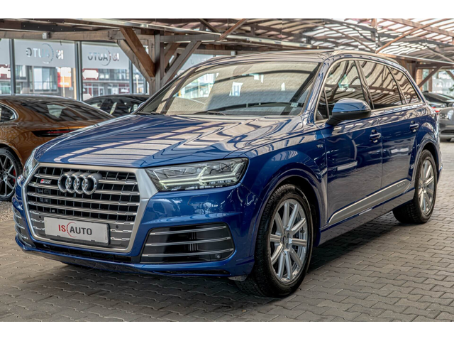 Audi SQ7 4.0TDI/HuD/Virtual/Bose/Carbon/Ambient/DLR - автомобили, коли, обяви за нови и употребявани 1