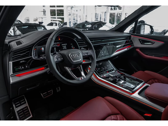 Audi SQ7 4.0TFSI NEWMod25* HUD* Laser* Pan - автомобили, коли, обяви за нови и употребявани 2