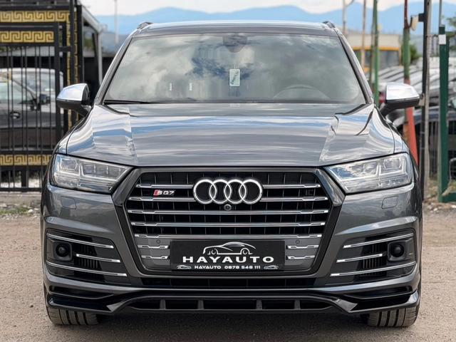 Audi SQ7 4.0TDI= V8T= QUATTRO= MATRIX= МАСАЖ= 36* КАМЕРА= - автомобили, коли, обяви за нови и употребявани 1