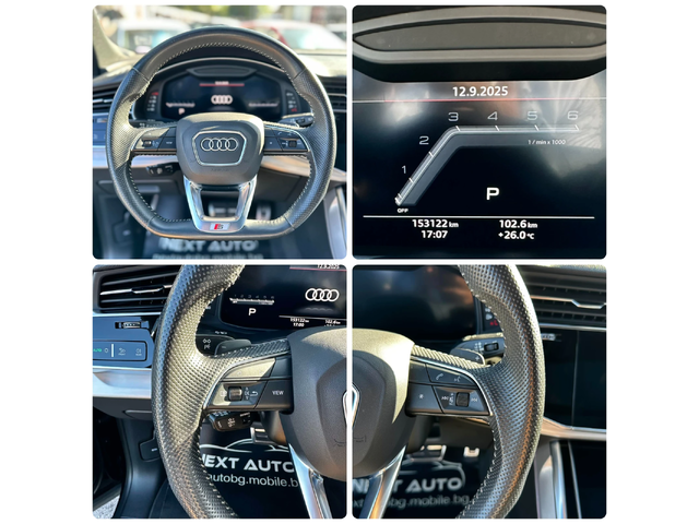 Audi SQ8 4.0TDI V8 435HP MATRIX 360'3D CAM B&O EU6D-TEM - автомобили, коли, обяви за нови и употребявани 12