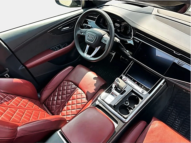 Audi SQ8 ОЧАКВАН ВНОС Audi SQ8 RED EXCLUSIVE  LIMITED - автомобили, коли, обяви за нови и употребявани 7