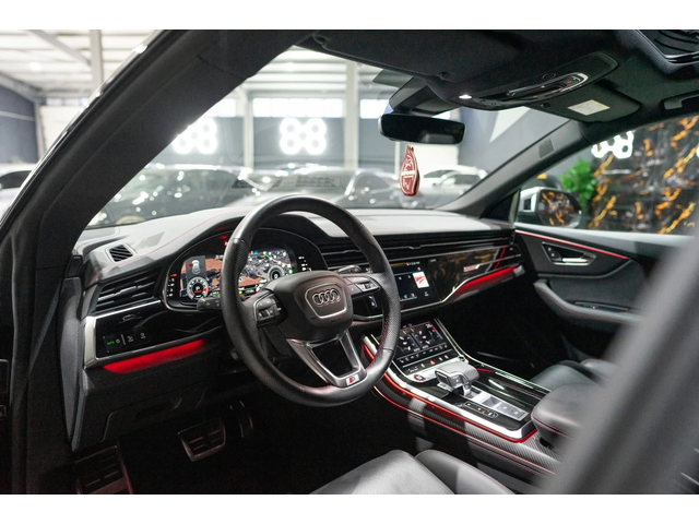 Audi SQ8 4.0TFSI BLACK LINE ПАНО ЧЕРВЕН КОНЕЦ ЛИЗИНГ 100% - автомобили, коли, обяви за нови и употребявани 11