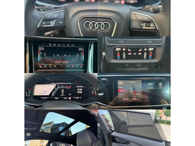 Audi SQ8 4.0 V8T* BANG 3D* 360* PANO* MATRIX* DISTRONIC* - автомобили, коли, обяви за нови и употребявани 16