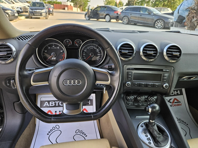 Audi Tt 2.0T-200кс= АВТОМАТ= FACELIFT= ПОДГРЕВ= КОЖА - автомобили, коли, обяви за нови и употребявани 10