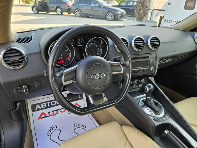 Audi Tt 2.0T-200кс= АВТОМАТ= FACELIFT= ПОДГРЕВ= КОЖА - автомобили, коли, обяви за нови и употребявани 7
