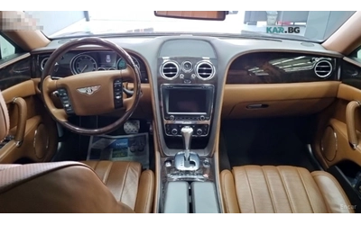 Bentley Flying Spur 2nd Gen 6.0* Кожа* Подгрев* Обдухв* ПАНО* - автомобили, коли, обяви за нови и употребявани 6