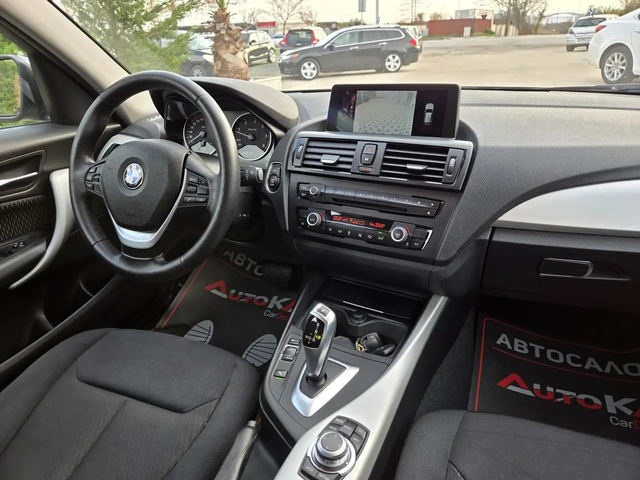 BMW 118 2.0D-143кс= АВТОМАТ= 133.000км= НАВИ= КАМЕРА - автомобили, коли, обяви за нови и употребявани 12