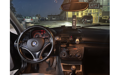 BMW 118 Черен мат боя, лед фарове - автомобили, коли, обяви за нови и употребявани 8