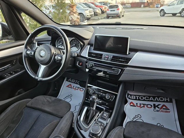 BMW 2 Active Tourer 2.0-190кс= АВТОМАТ= 4x4= M PACK= НАВИ= КАМЕРА= HUD - автомобили, коли, обяви за нови и употребявани 11