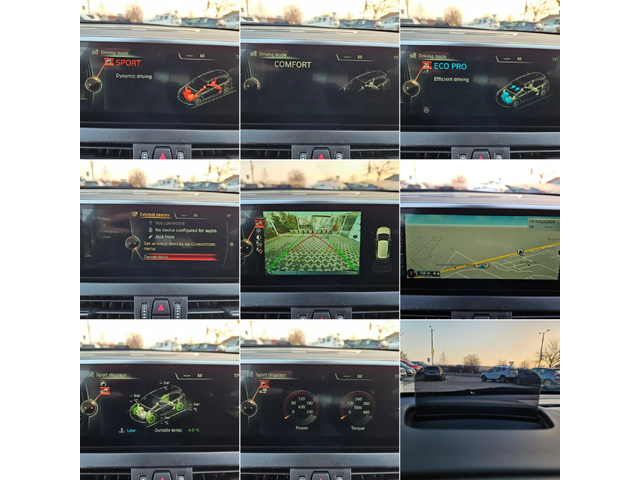 BMW 2 Active Tourer 2.0-190кс= АВТОМАТ= 4x4= M PACK= НАВИ= КАМЕРА= HUD - автомобили, коли, обяви за нови и употребявани 15