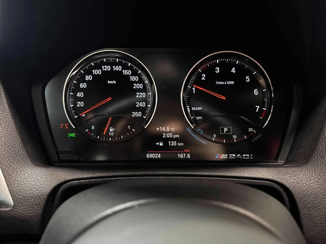 BMW 240 * M240i xDrive * HARMAN KARDON* ПОДГРЕВ* PANO* - автомобили, коли, обяви за нови и употребявани 7