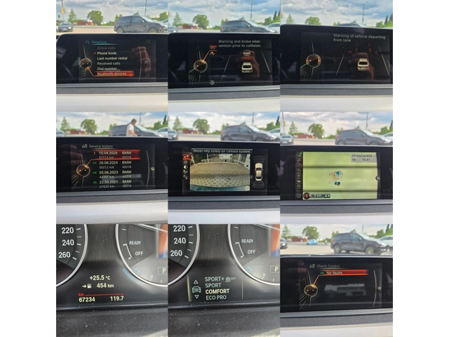 BMW 320 2.0D-190кс= АВТОМАТ= 67.000КМ= 4х4= DISTRONIC= CAM - автомобили, коли, обяви за нови и употребявани 15