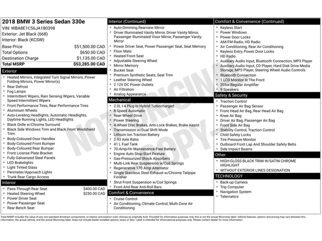 BMW 330 * 330e * CARFAX * ЦЕНА ДО БГ - автомобили, коли, обяви за нови и употребявани 15