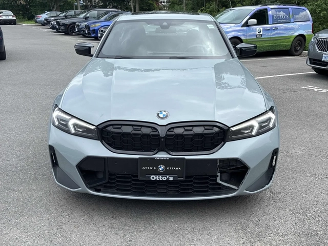BMW 340 M340i xDrive / Nardo Grey / Red Interior / M Sport - автомобили, коли, обяви за нови и употребявани 5