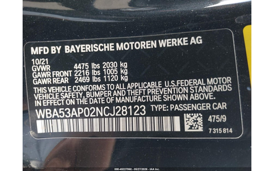 BMW 430I 2.0L I-4 DI, DOHC, VVT, TURBO, 255HP Rear Wheel Drive - автомобили, коли, обяви за нови и употребявани 8