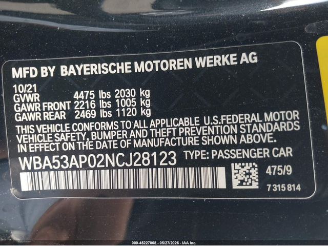 BMW 430I 2.0L I-4 DI, DOHC, VVT, TURBO, 255HP Rear Wheel Drive - автомобили, коли, обяви за нови и употребявани 8