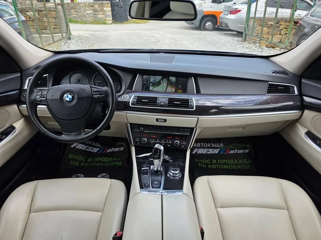BMW 5 Gran Turismo 3.0XD 245K.C. / КОЖА / НАВИ / КАМЕРА / КСЕНОН - автомобили, коли, обяви за нови и употребявани 4