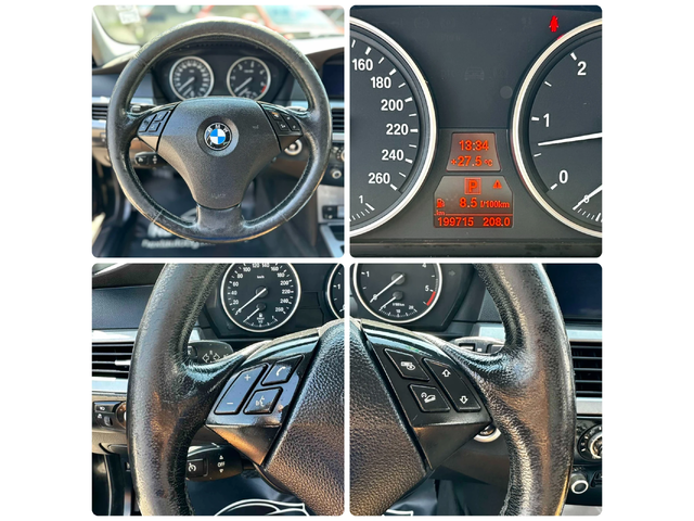 BMW 525 3.0D 197HP XDRIVE FACELIFT - автомобили, коли, обяви за нови и употребявани 13