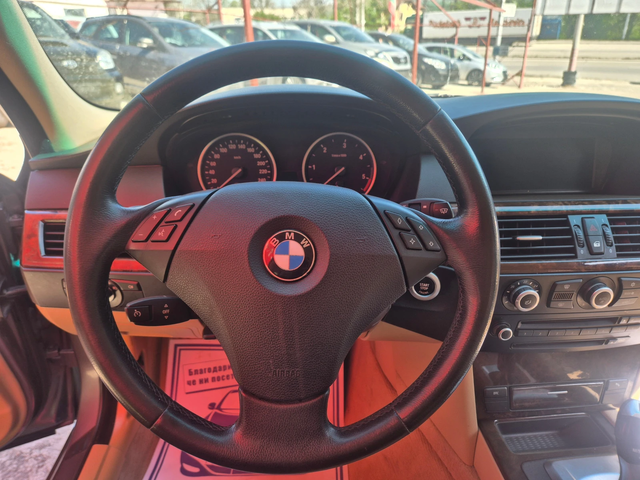 BMW 525 XD Facelift.NAVI, KOJA - автомобили, коли, обяви за нови и употребявани 12