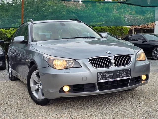BMW 525 177K.C. / АВТОМАТ / НАВИ / КОЖА / 2007 ГОДИНА - автомобили, коли, обяви за нови и употребявани 1
