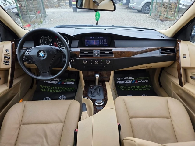BMW 525 177K.C. / АВТОМАТ / НАВИ / КОЖА / 2007 ГОДИНА - автомобили, коли, обяви за нови и употребявани 6