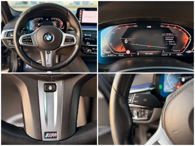 BMW 530 d= M-performance= Face= Digital Cockpit= Distronic - автомобили, коли, обяви за нови и употребявани 14