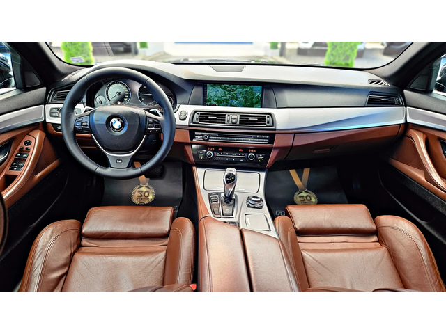 BMW 530 M/XD/ОБСЛУЖЕН/SHADOW LINE/DISTR/HEAD UP/ПОДГРЕВ - автомобили, коли, обяви за нови и употребявани 8