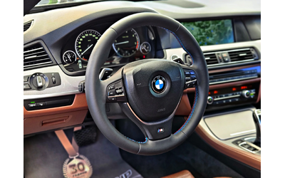 BMW 530 M/XD/ОБСЛУЖЕН/SHADOW LINE/DISTR/HEAD UP/ПОДГРЕВ - автомобили, коли, обяви за нови и употребявани 9