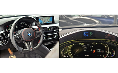 BMW 530 M5/FACE/LASER/GERMANY/CAMERA/AMBIENT/AUTO H/LIZING - автомобили, коли, обяви за нови и употребявани 9