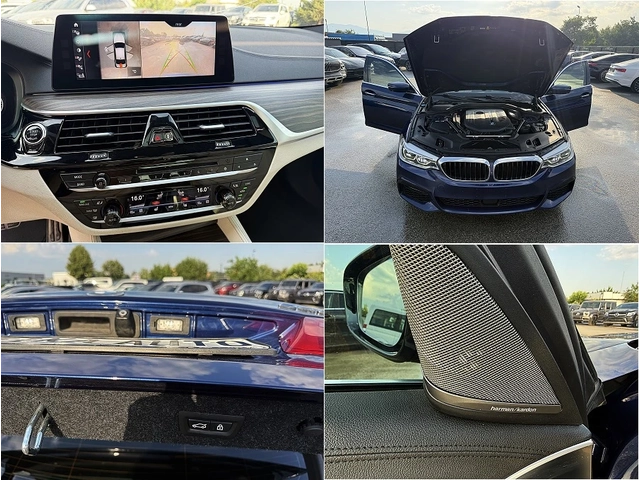 BMW 540 M58-DISTRONIK-HEAD UP-VAKUM-360KAMERI-HARMAN KARDO - автомобили, коли, обяви за нови и употребявани 16