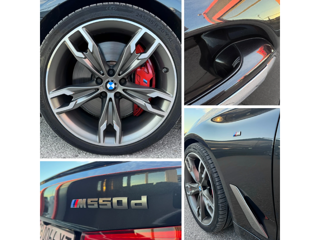 BMW 550 D-M PERFORMANCE-HARMAN KARDON-MEMORY-ПОДГРЕВ-ТОП - автомобили, коли, обяви за нови и употребявани 7