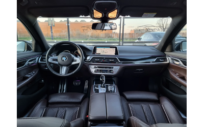 BMW 730 /Long/M-Paket/Distronic/Head up/Панорама/ - автомобили, коли, обяви за нови и употребявани 14
