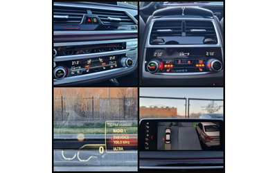 BMW 730 /Long/M-Paket/Distronic/Head up/Панорама/ - автомобили, коли, обяви за нови и употребявани 16