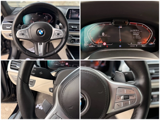 BMW 730 d= xDrive= M-performance= Face= 3xTV= Laser= harma - автомобили, коли, обяви за нови и употребявани 13