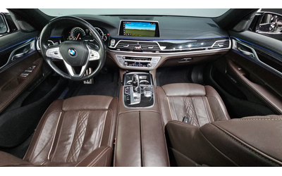 BMW 740 * ДИСТРОНИК * 360 * МАСАЖИ * HUD * АМБИЕНТНО - автомобили, коли, обяви за нови и употребявани 6