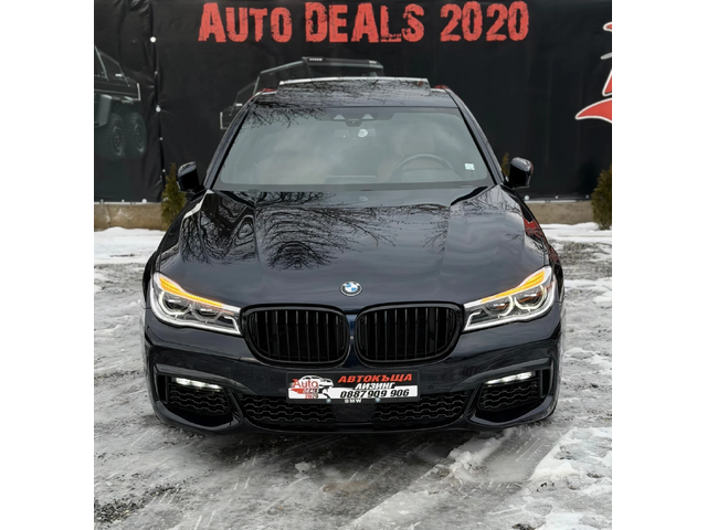 BMW 750 LONG* M-SPORT* CARBON* FULL MAX* СОБСТВЕН ЛИЗИНГ - автомобили, коли, обяви за нови и употребявани 2