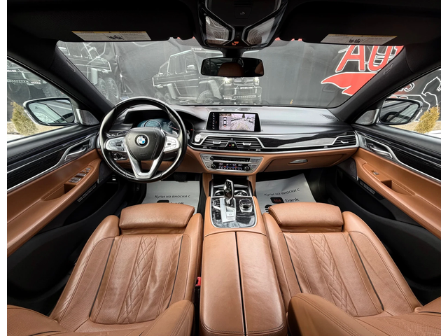 BMW 750 LONG* M-SPORT* CARBON* FULL MAX* СОБСТВЕН ЛИЗИНГ - автомобили, коли, обяви за нови и употребявани 9