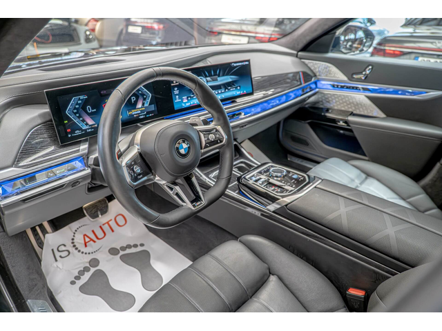 BMW 760i 4.4i V8/M-Sport/Individual/Камера 360/Обдухване/HuD/ - автомобили, коли, обяви за нови и употребявани 6