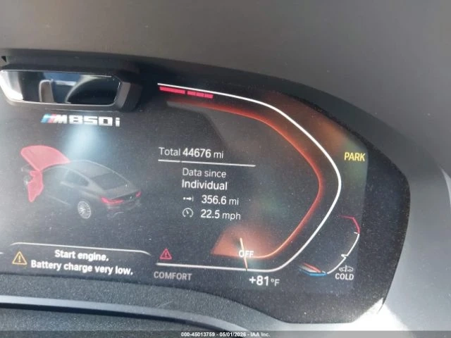 BMW 850 M850i* xDrive* LASER* BOWERS&WILKINS* FULL* - автомобили, коли, обяви за нови и употребявани 13