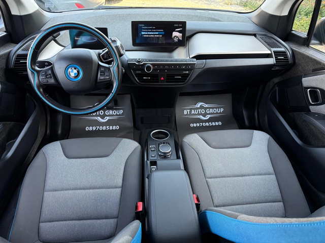 BMW i3 120AH/КАМЕРА/ТЕРМОПОМПА/ГАРАНЦИЯ/ГОЛЯМА НАВИГАЦИЯ - автомобили, коли, обяви за нови и употребявани 8