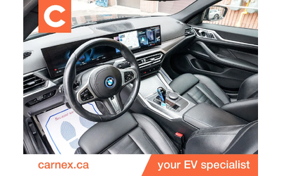 BMW i4 eDrive40* ПАМЕТ* ПАНОРАМА* КОЖА* ПОДГРЕВ* КАМЕРА - автомобили, коли, обяви за нови и употребявани 8