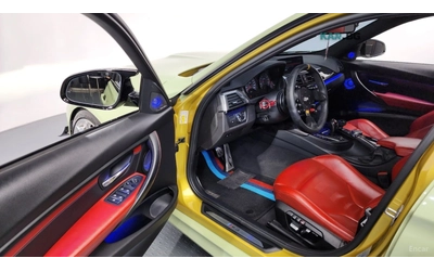 BMW M3 COMPETITION* OMP* HUD* КОЖА* 360 - автомобили, коли, обяви за нови и употребявани 8